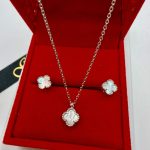 Komplet lančić i naušnice srebro 925