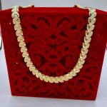 Ogrlica s pozlatom 45 cm dužina