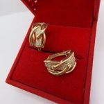Naušnice zlato 14 K