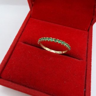 Prsten zlato 14 K - 14/54 vel