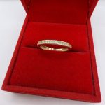 Prsten zlato 14 K-17/57 vel