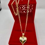 Lančić i privjesak zlato14 K