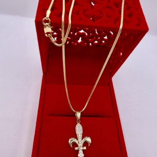 Sajla i privjesak zlato14K