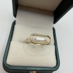 Prsten zlato 14K 23/63 vel