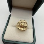 Prsten zlato 14 K 19/59 vel