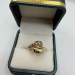 Prsten zlato 14K 18/58 vel