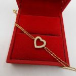 Narukvica srebro s pozlatom