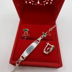 Set za djevojčice srebro finoće 925