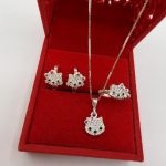 Set za djevojčice srebro finoće 925