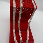 Ogrlica i narukvica srebro finoće 925