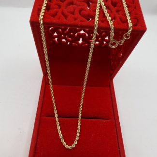 Ogrlica zlato finoće 585 , 45 cm dužina