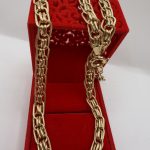 Ogrlica zlato finoće 585, 55 cm dužina