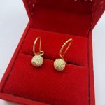 Naušnice srebro finoće 925 s pozlatom