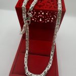 Kraljevski vez srebro finoće 925, 50 cm, 42 gr