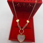 Ogrlica srebo finoće 925 s pozlatom