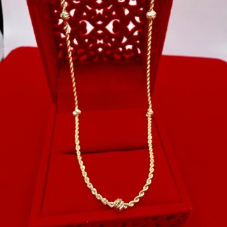 Ogrlica zlato finoće 585 , 45 cm dužina